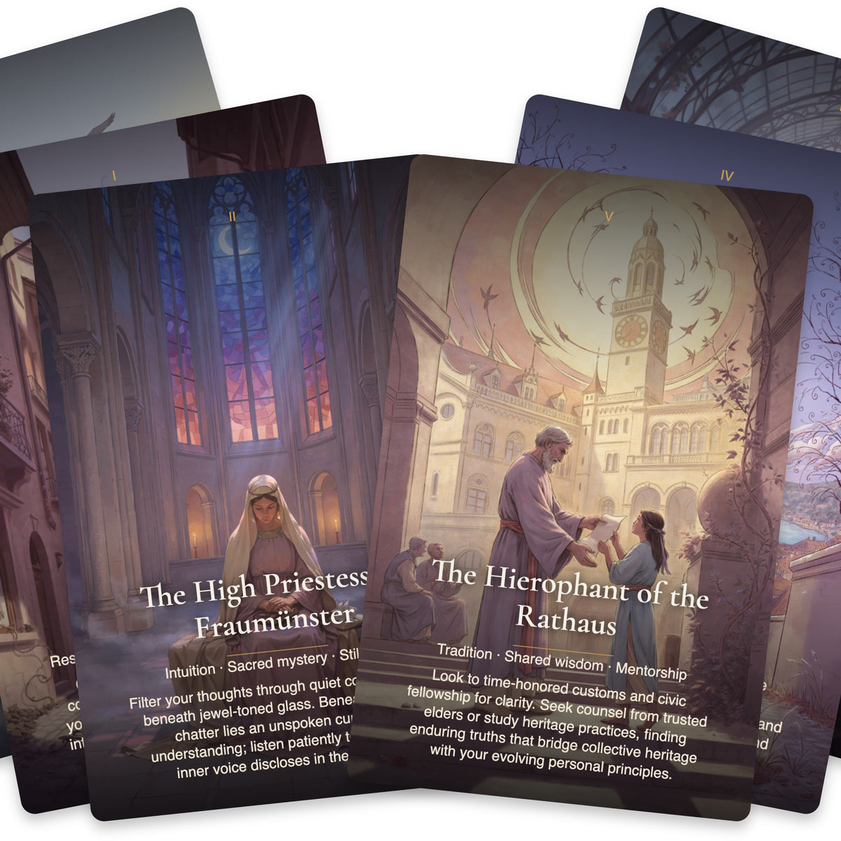 The Tarot of Zürich — arrangement 6