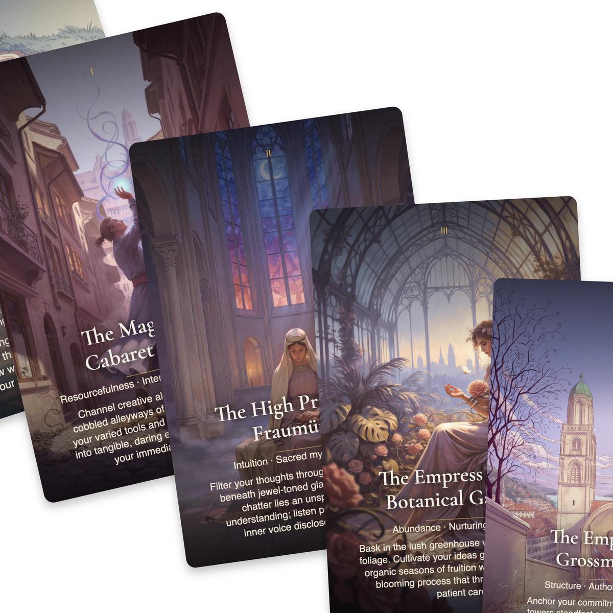 The Tarot of Zürich — arrangement 8