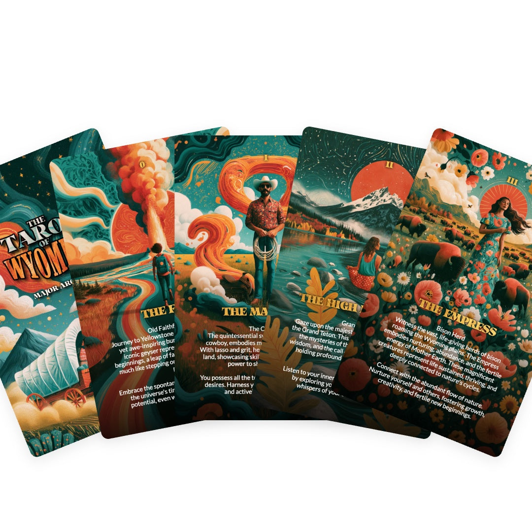 The Tarot of Wyoming - The 22 Major Arcana