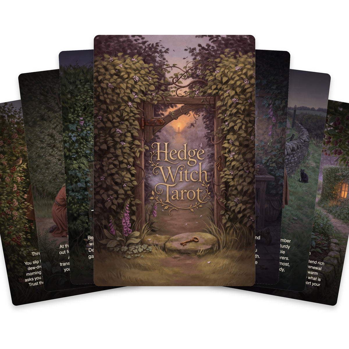 Hedge Witch Tarot — arrangement 1