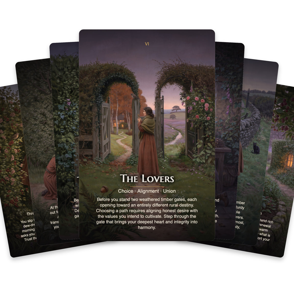 Hedge Witch Tarot — arrangement 2