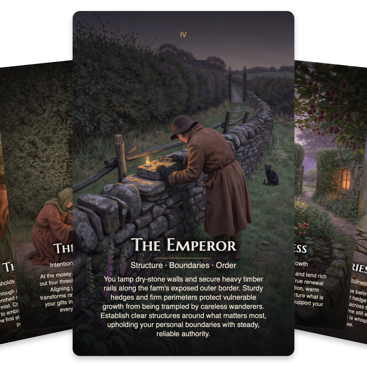 Hedge Witch Tarot — arrangement 3