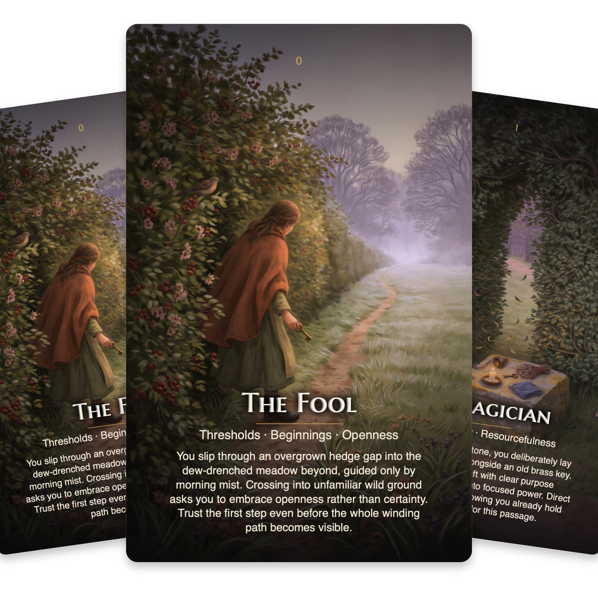 Hedge Witch Tarot — arrangement 5