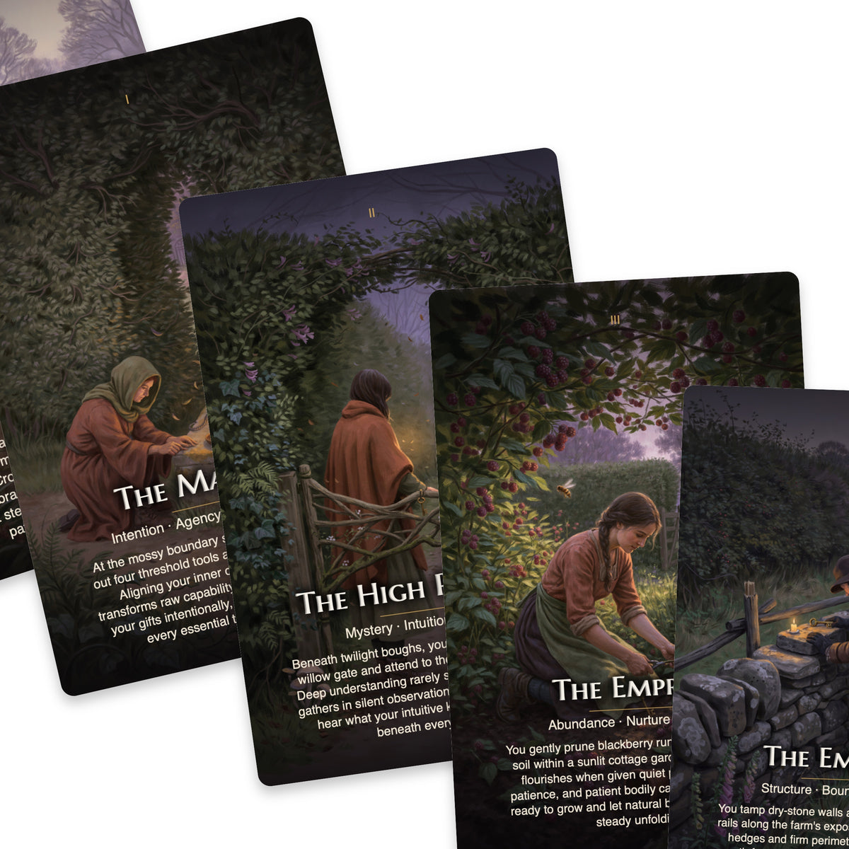 Hedge Witch Tarot — arrangement 8