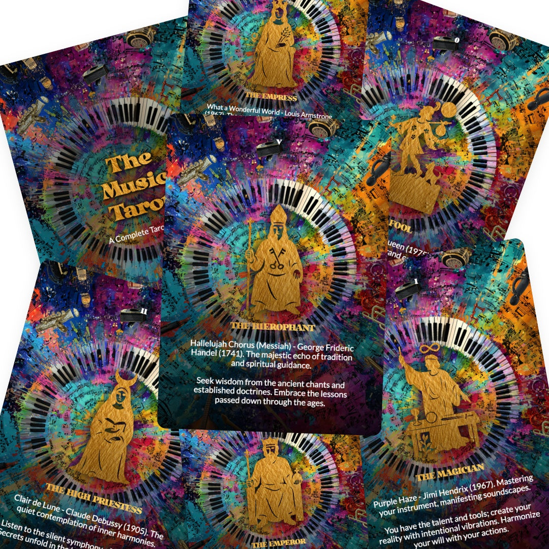 The Music Tarot - 78 Cards