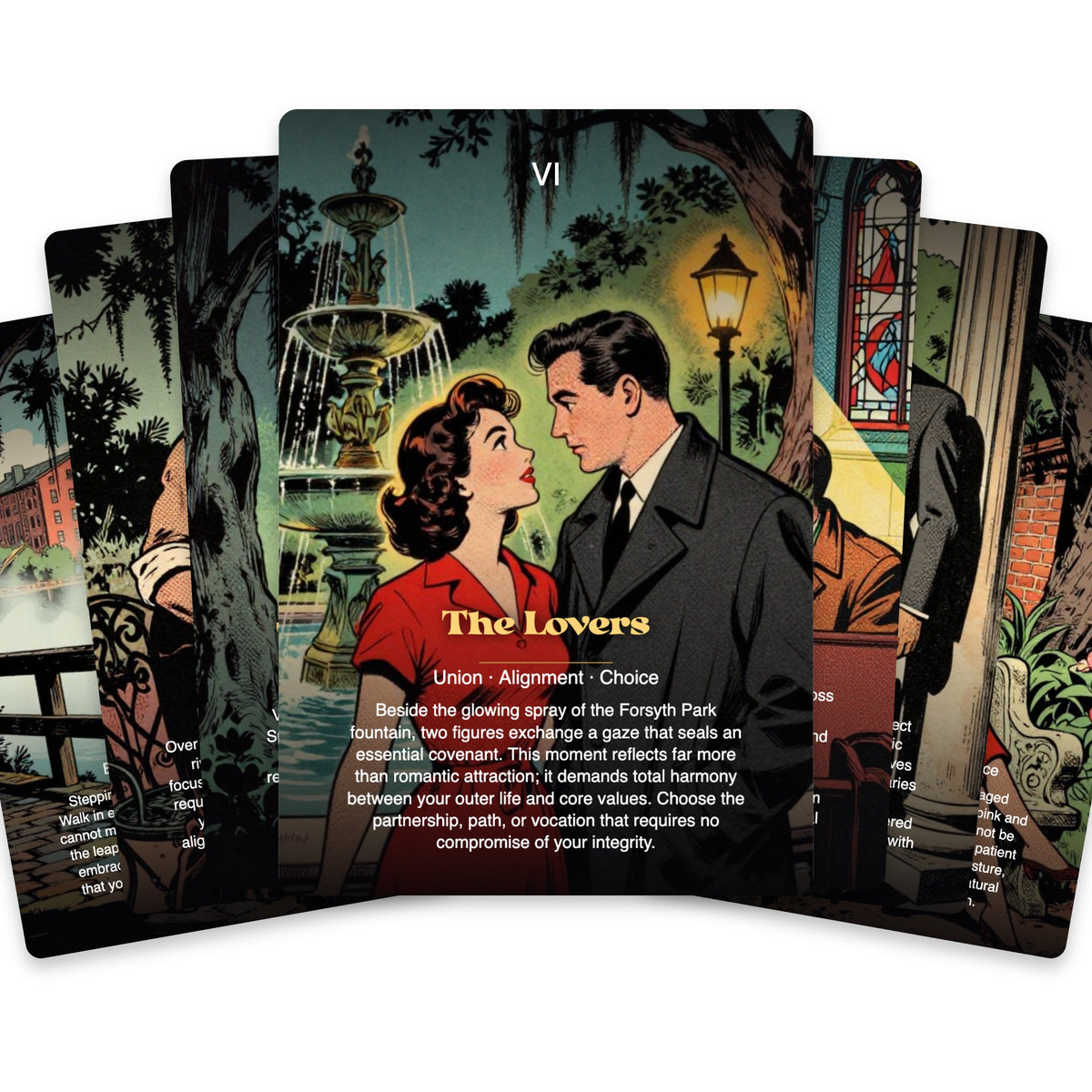 The Tarot of Savannah — arrangement 3