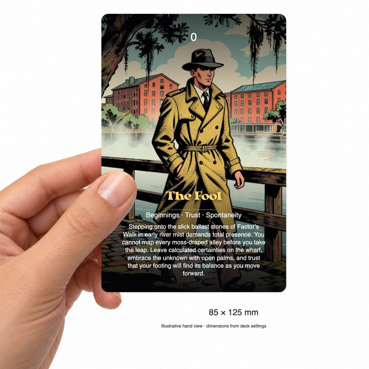 The Tarot of Savannah — arrangement 4