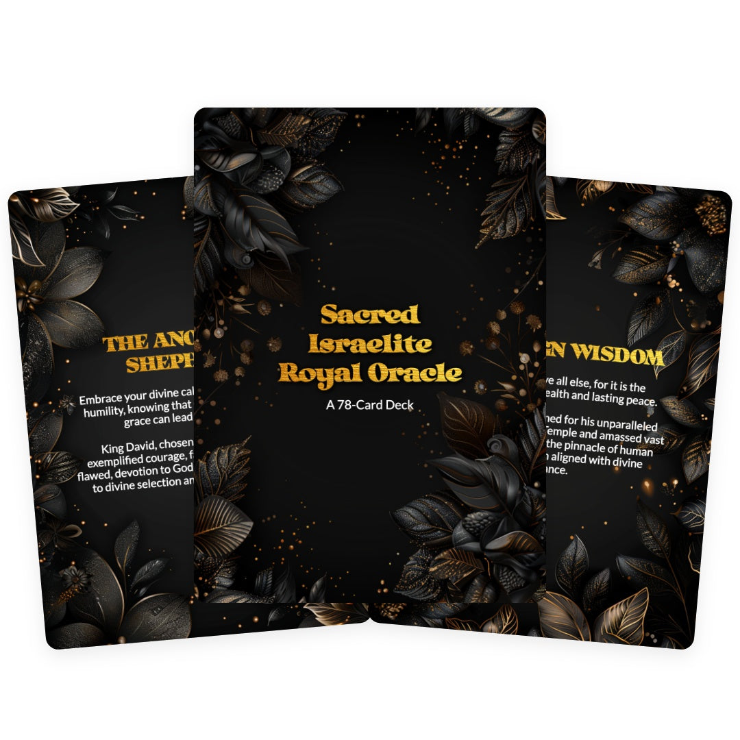 Sacred Israelite Royal Oracle - 78 cards