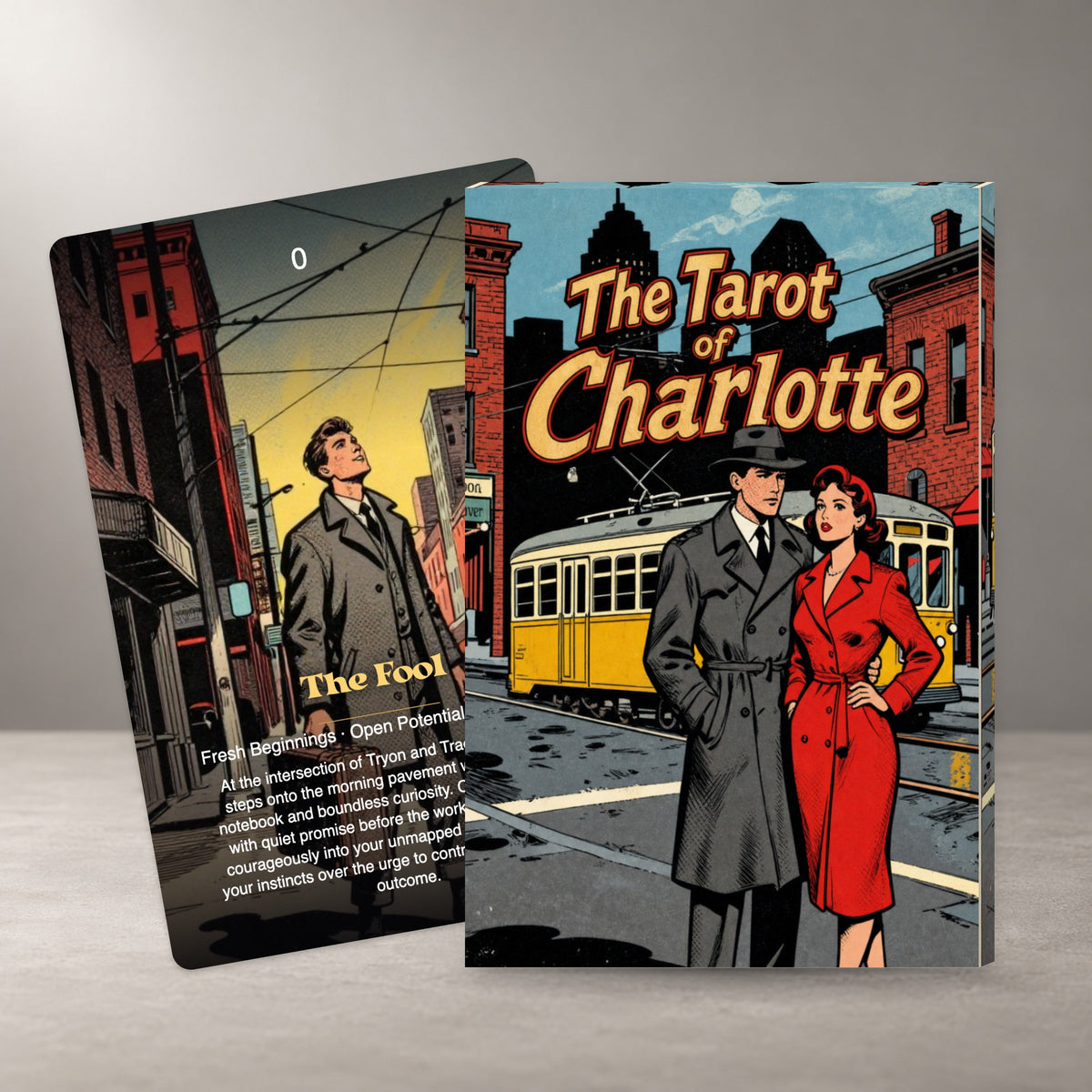 The Tarot of Charlotte — arrangement 1