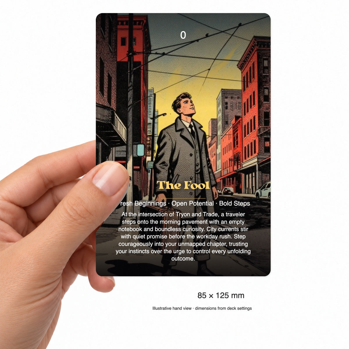 The Tarot of Charlotte — arrangement 4