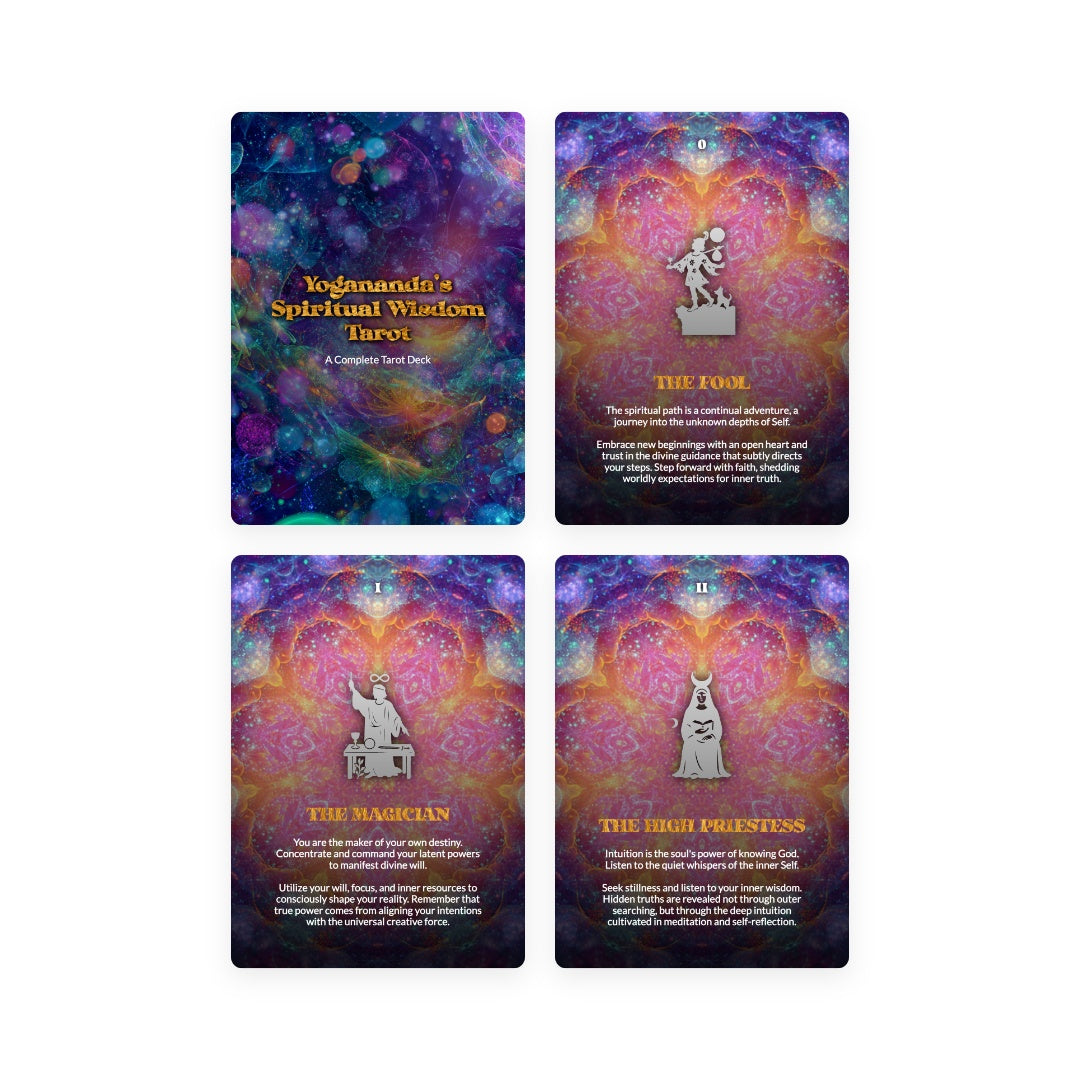 Yogananda's Spiritual Wisdom Tarot