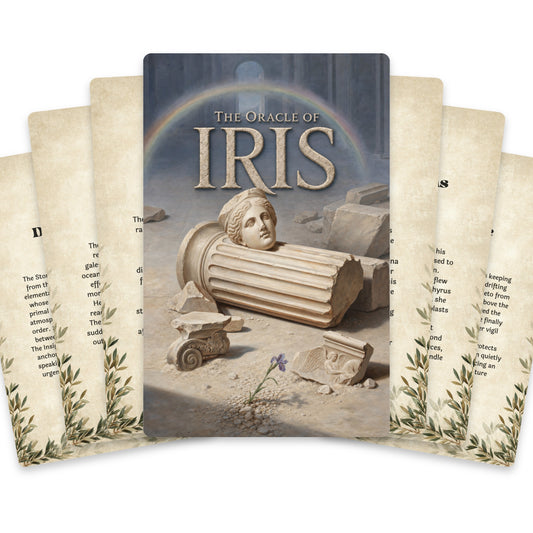 The Oracle of Iris – Greek Rainbow Goddess Oracle Cards, 22-Card Mythology Deck — arrangement 1