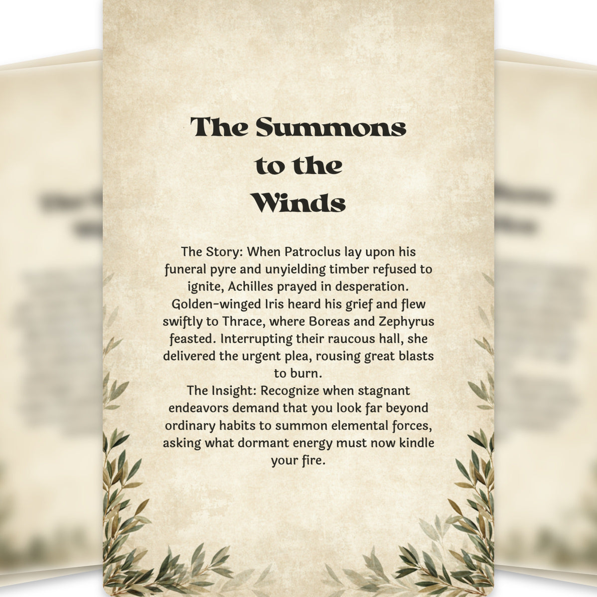 The Oracle of Iris – Greek Rainbow Goddess Oracle Cards, 22-Card Mythology Deck — arrangement 11