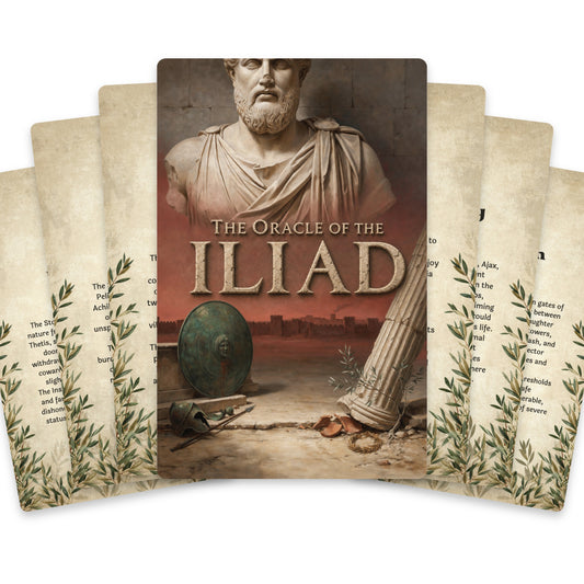 The Oracle of the Iliad – Trojan War and Greek Mythology Oracle Cards, 22-Card Mythology Deck — arrangement 1