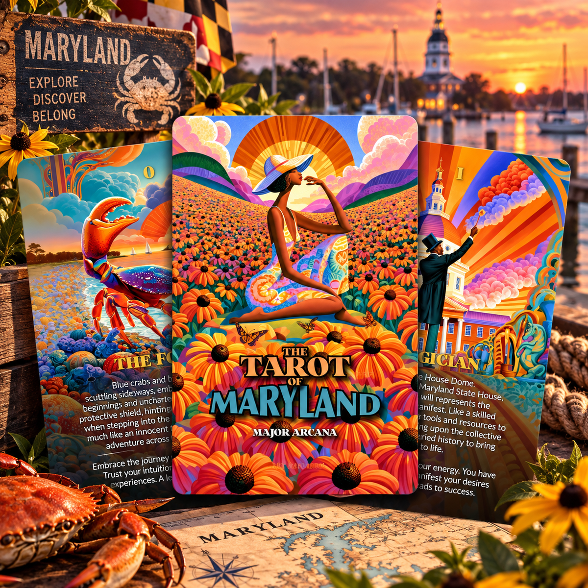 The Tarot of Maryland - The 22 Major Arcana