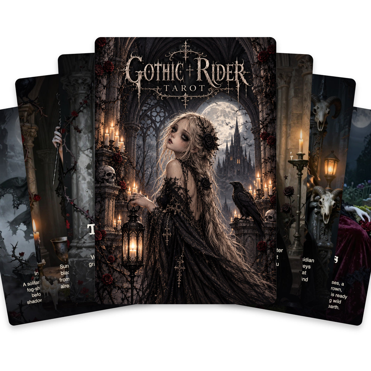 Gothic Rider Tarot — arrangement 2