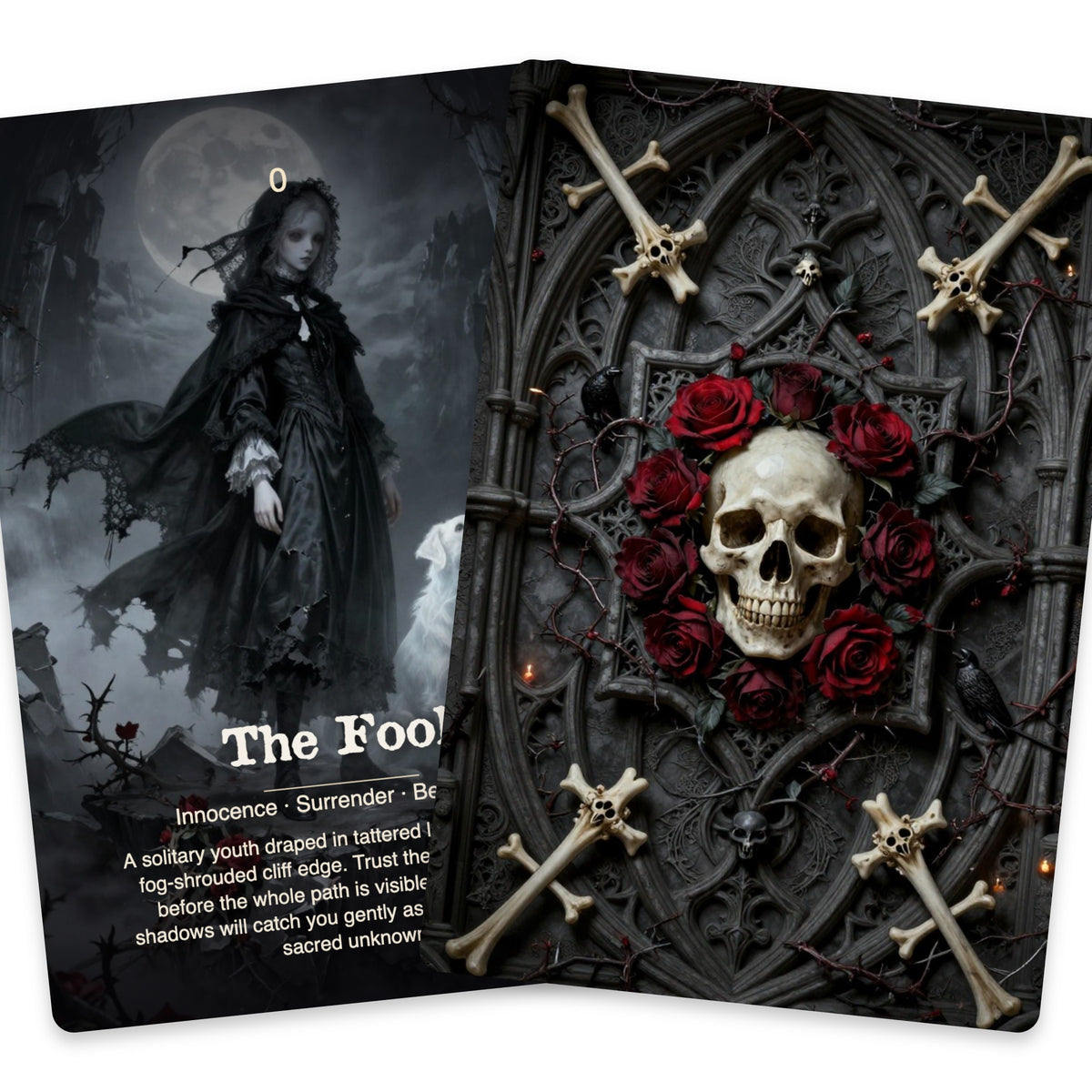 Gothic Rider Tarot — arrangement 7
