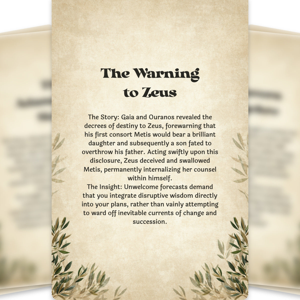 The Oracle of Gaia – Greek Earth Goddess Oracle Cards, 22-Card Mythology Deck — arrangement 11