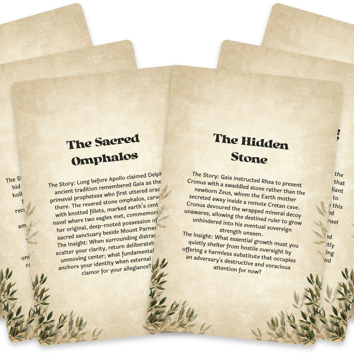 The Oracle of Gaia – Greek Earth Goddess Oracle Cards, 22-Card Mythology Deck — arrangement 6