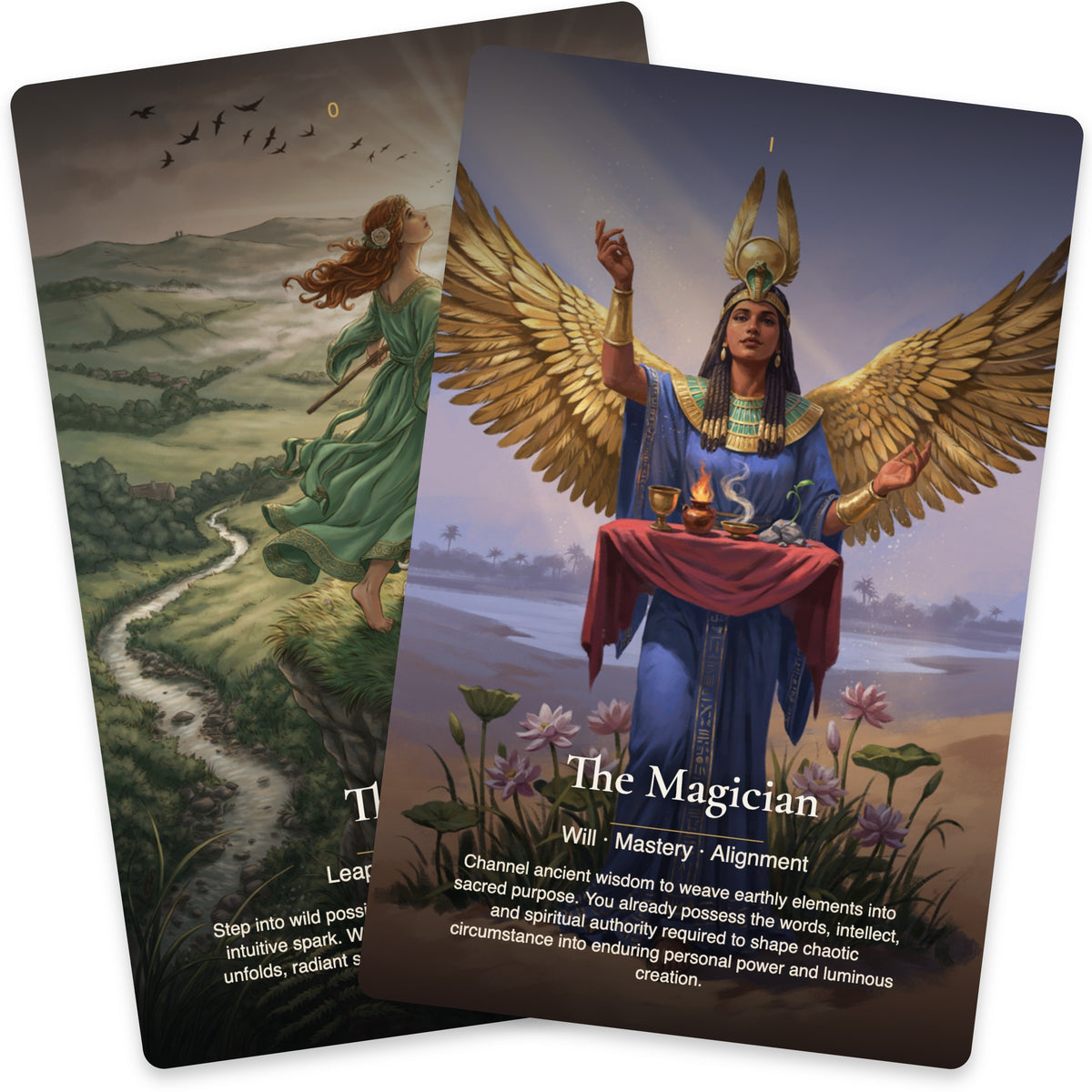 Wild Goddess Tarot — arrangement 10