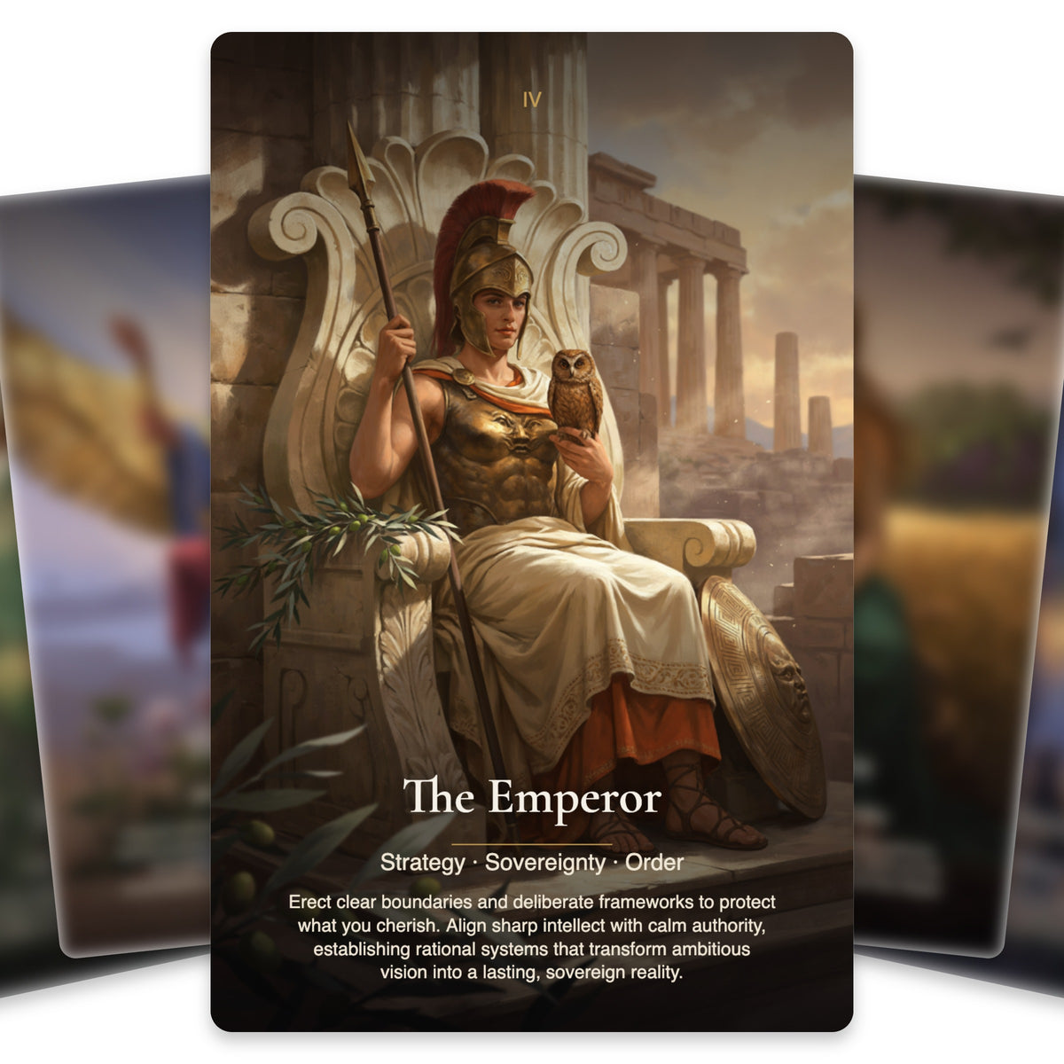 Wild Goddess Tarot — arrangement 3