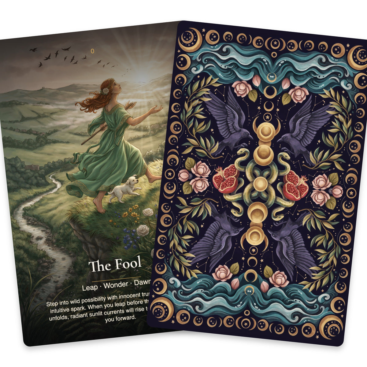 Wild Goddess Tarot — arrangement 7