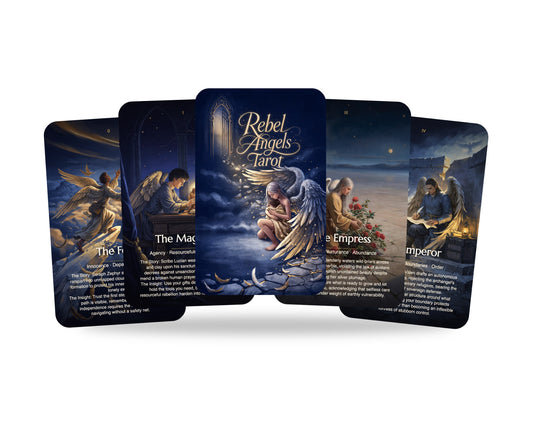 Rebel Angels Tarot — arrangement 1