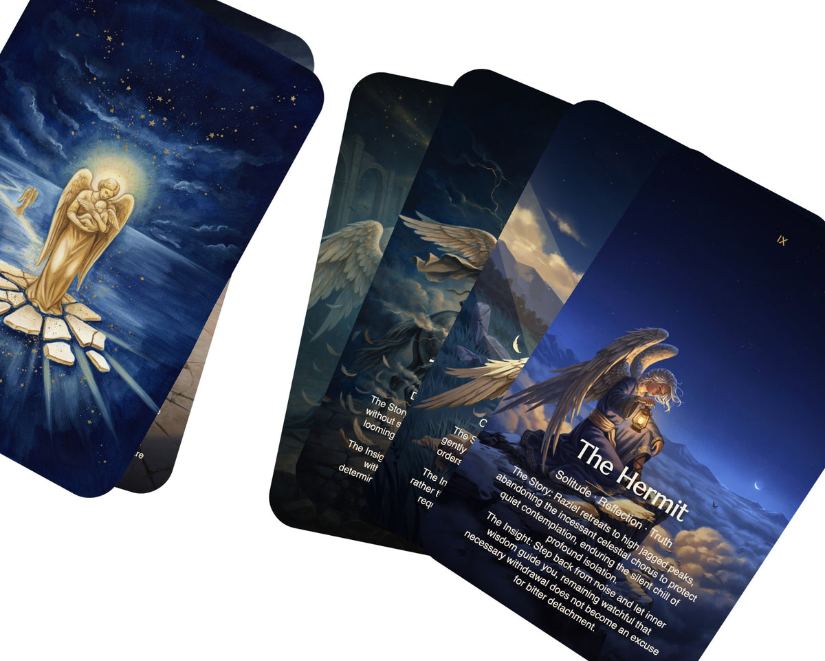 Rebel Angels Tarot — arrangement 6