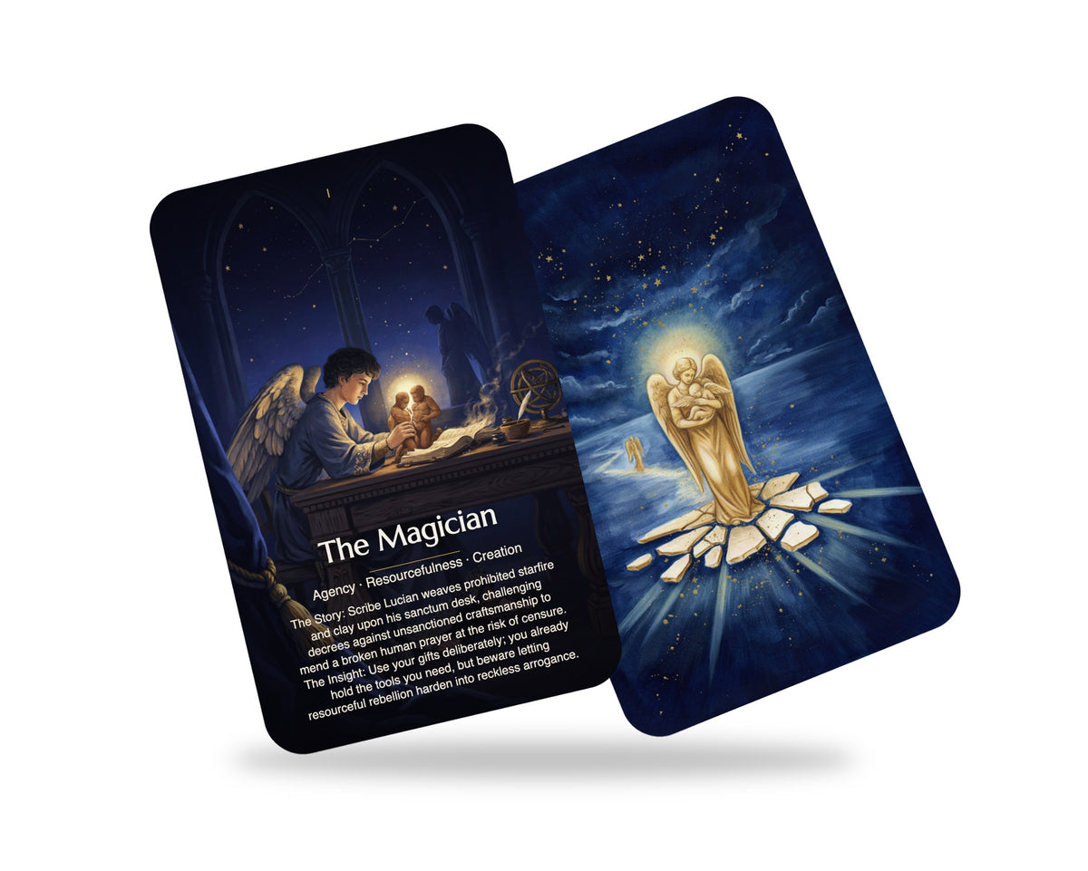 Rebel Angels Tarot — arrangement 9