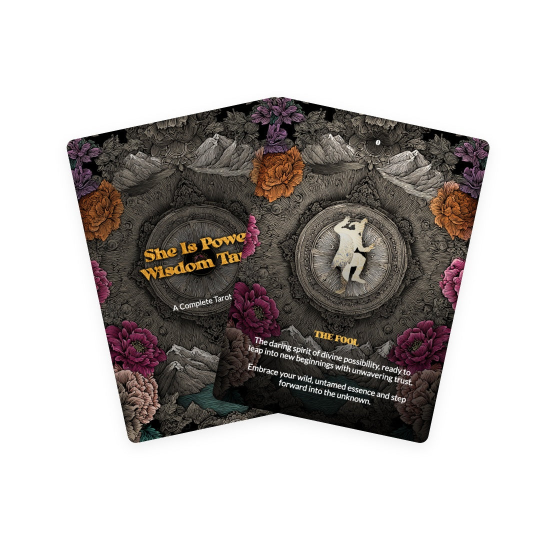 She Is Power: Wisdom Tarot Cards - 78 Cards