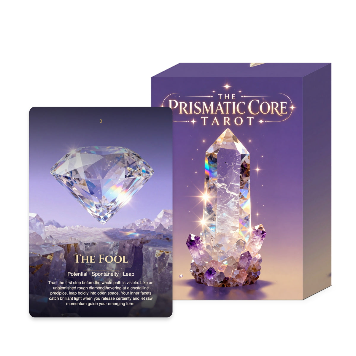 The Prismatic Core Tarot — arrangement 1