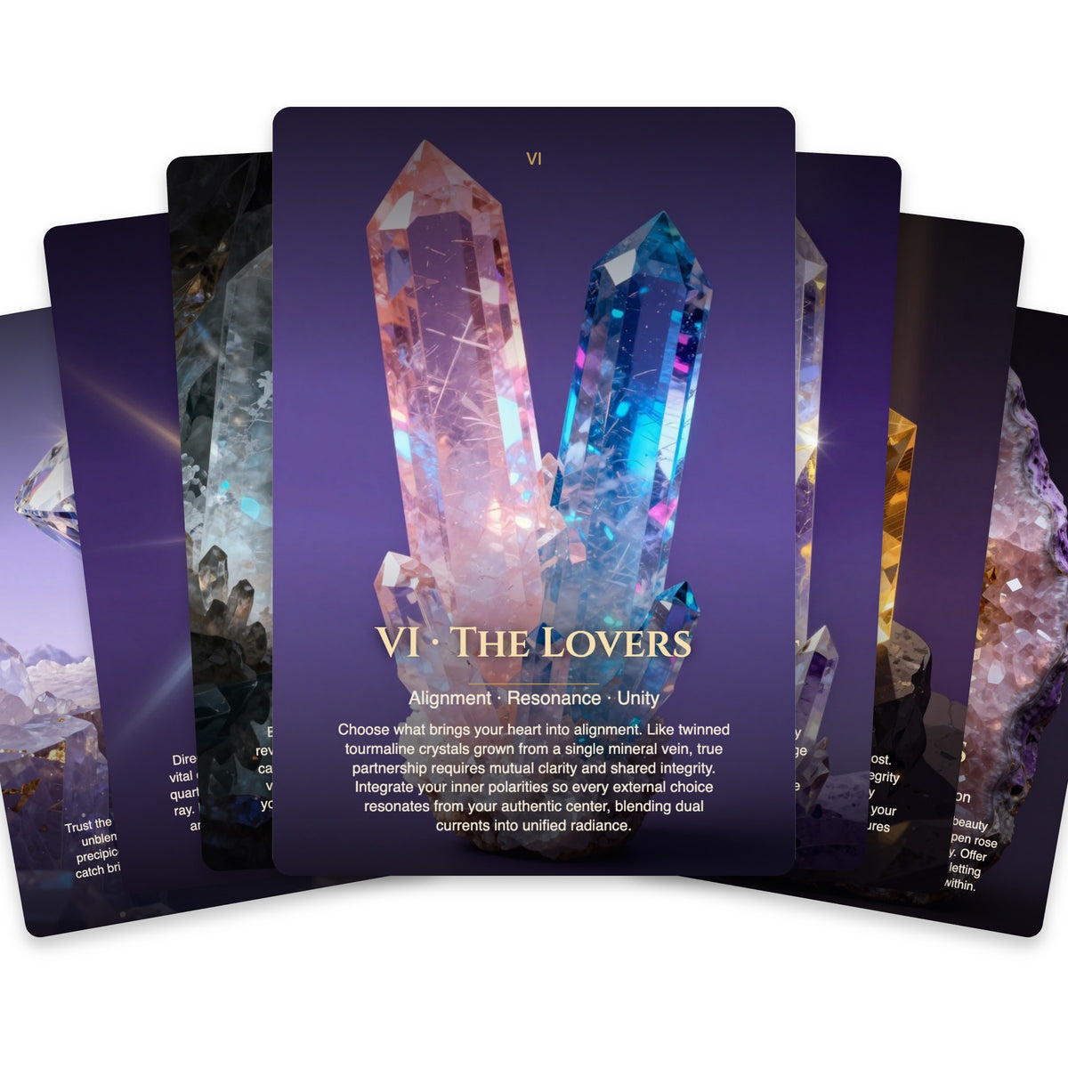 The Prismatic Core Tarot — arrangement 3