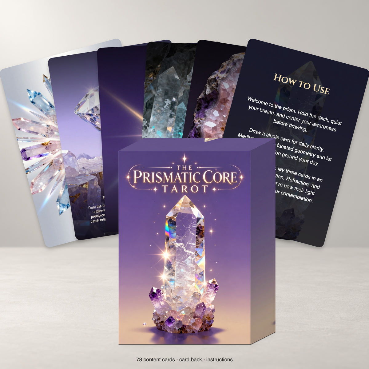 The Prismatic Core Tarot — arrangement 4