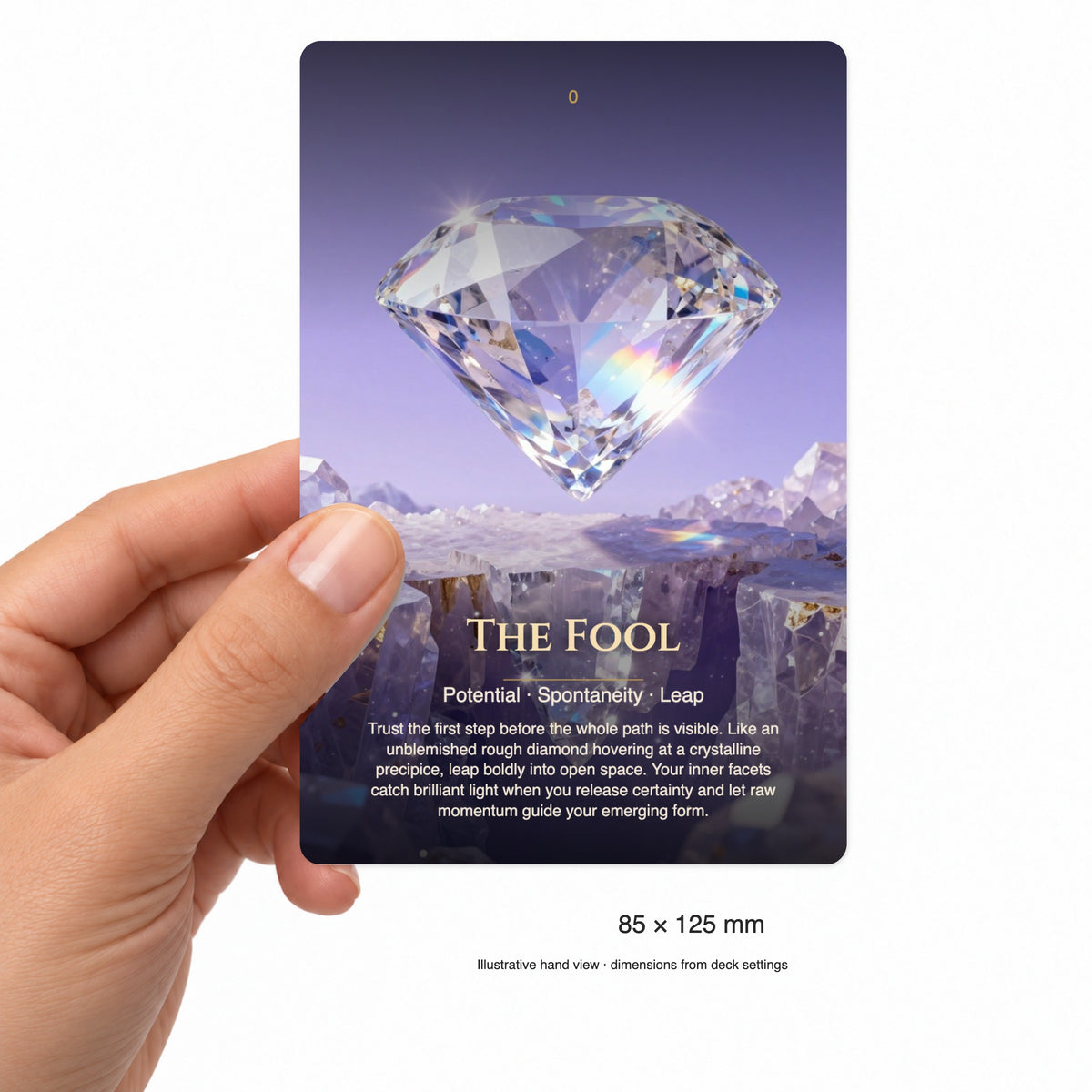 The Prismatic Core Tarot — arrangement 5