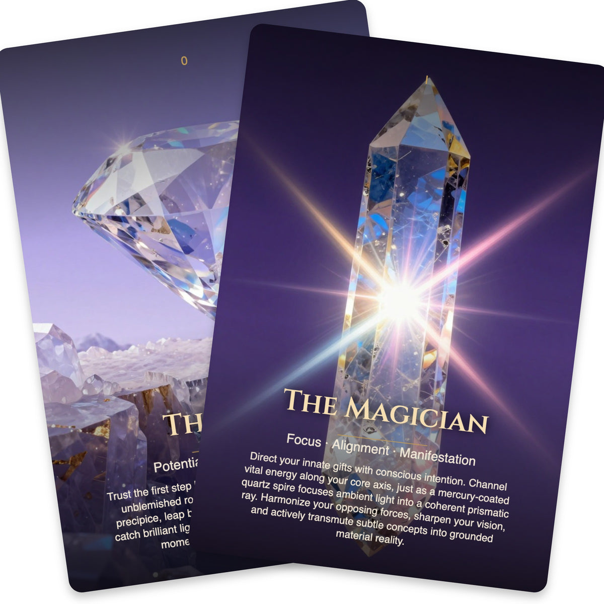 The Prismatic Core Tarot — arrangement 6