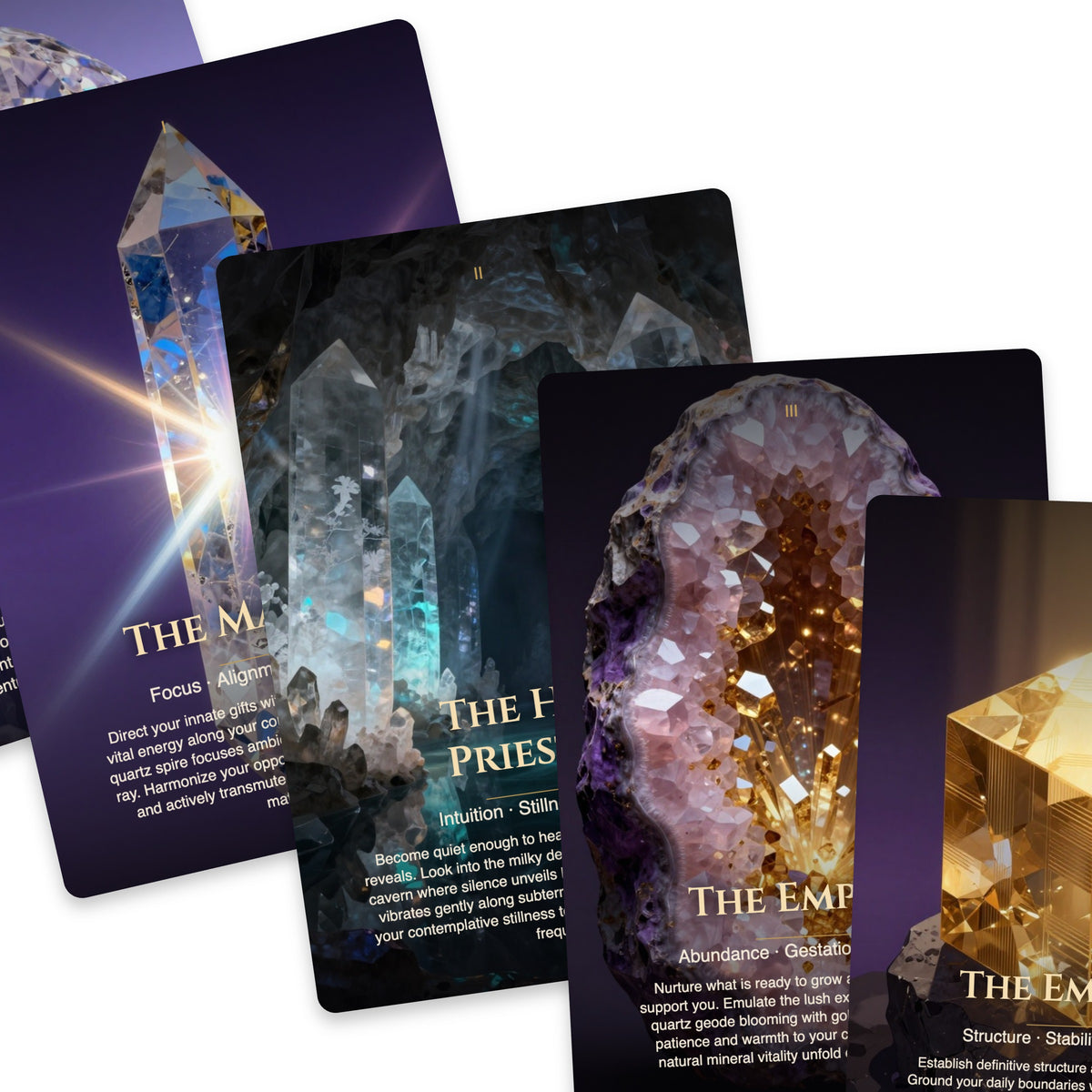 The Prismatic Core Tarot — arrangement 8