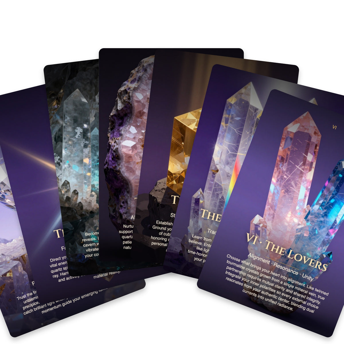 The Prismatic Core Tarot — arrangement 9