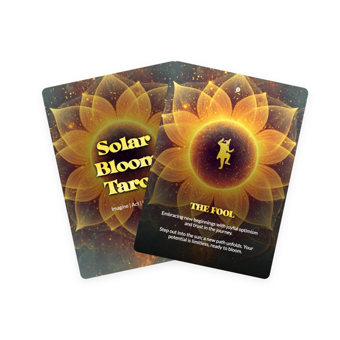 Solar Bloom Tarot - 78 cards