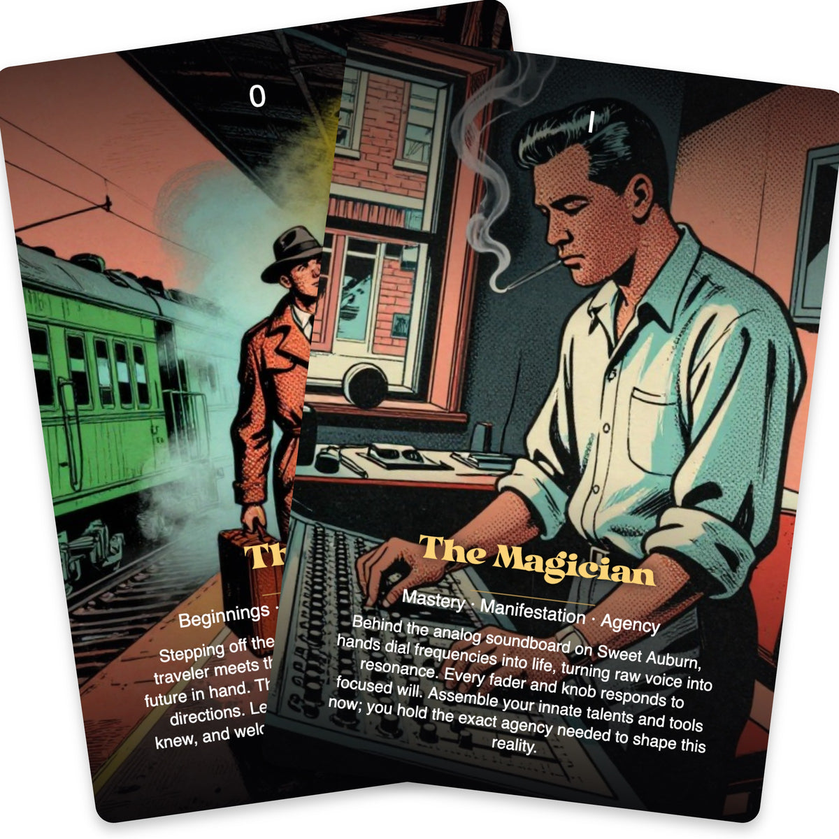 The Tarot of Atlanta — arrangement 5