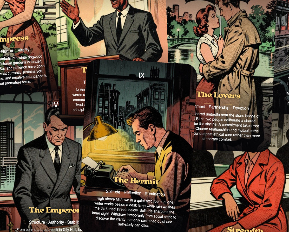 The Tarot of Atlanta — arrangement 6
