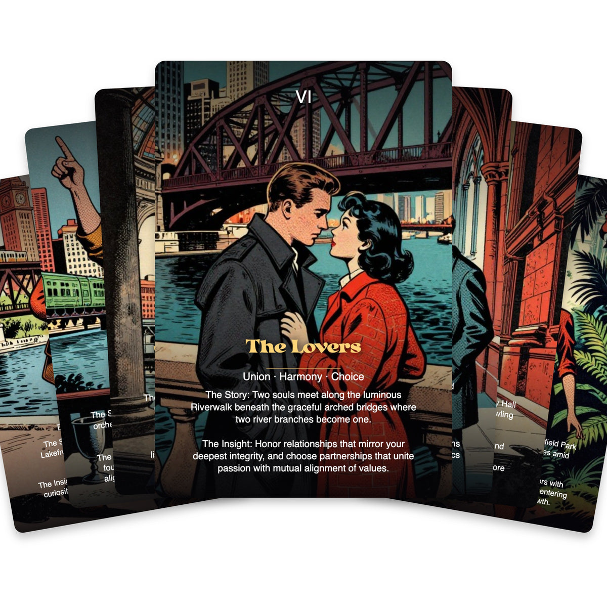 The Tarot of Chicago — arrangement 3