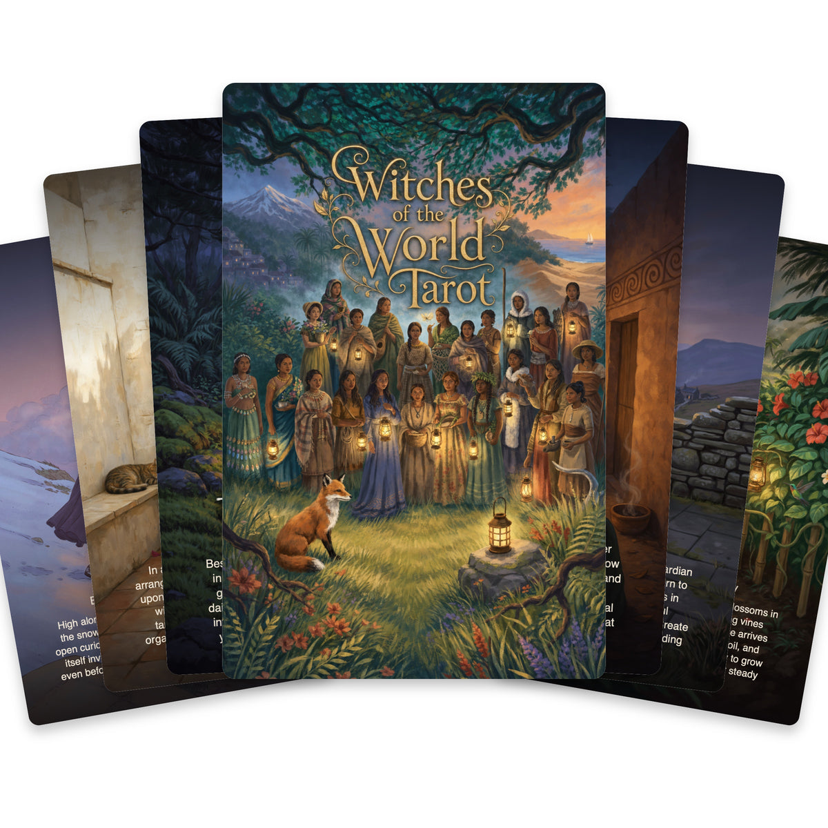Witches of the World Tarot — arrangement 1