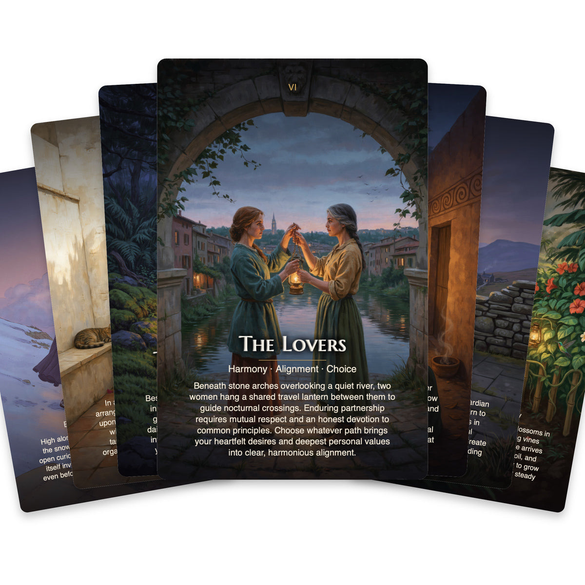 Witches of the World Tarot — arrangement 2