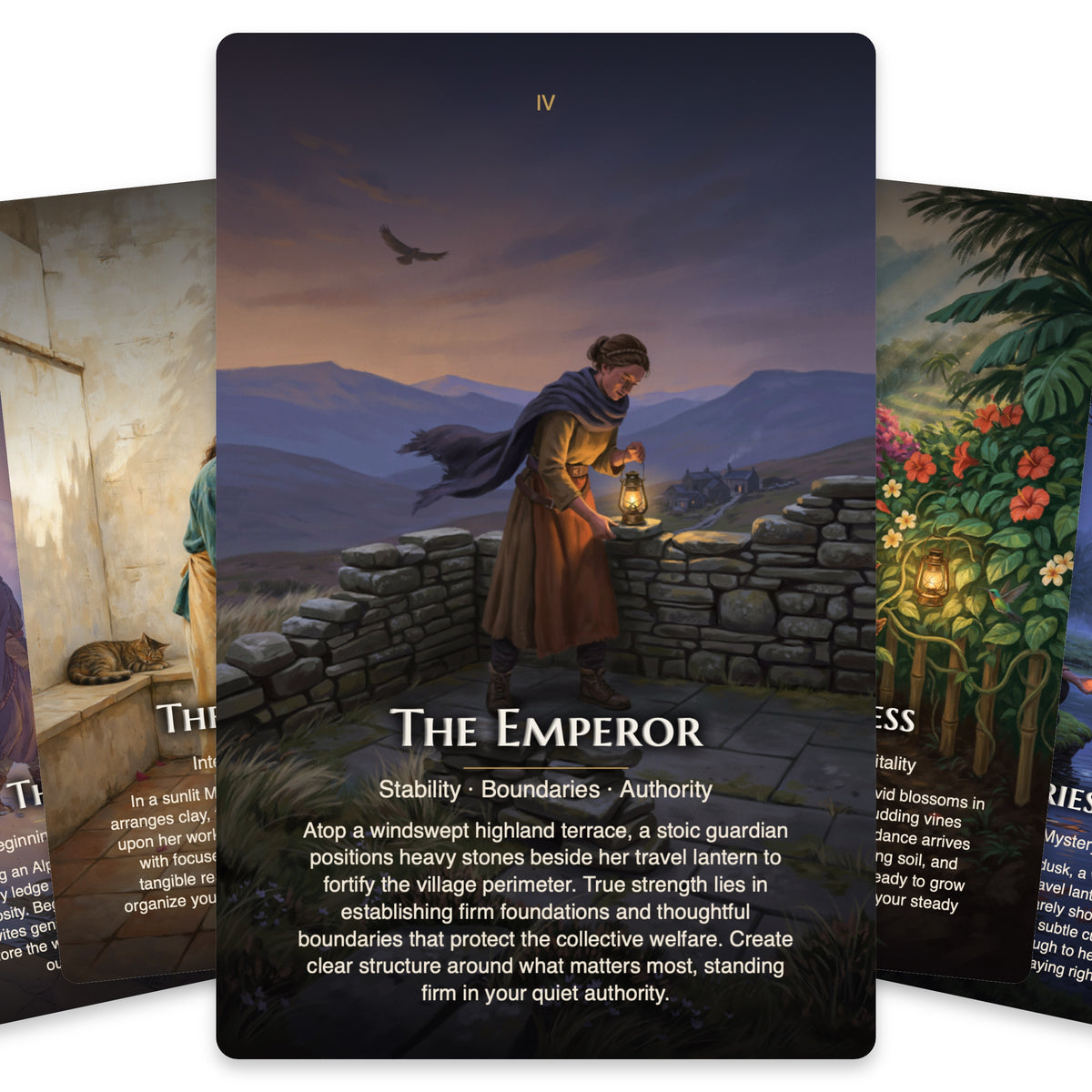 Witches of the World Tarot — arrangement 3