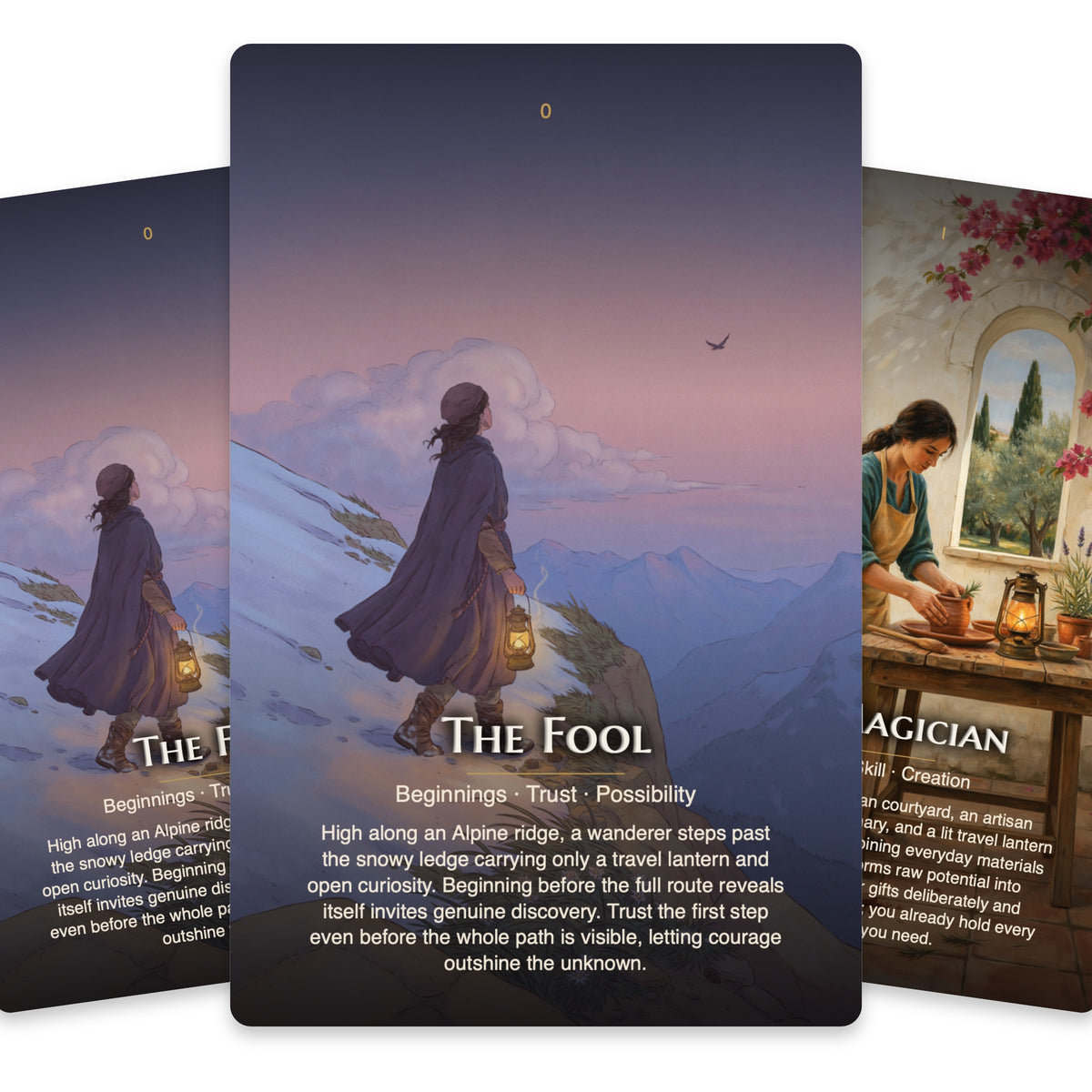 Witches of the World Tarot — arrangement 5