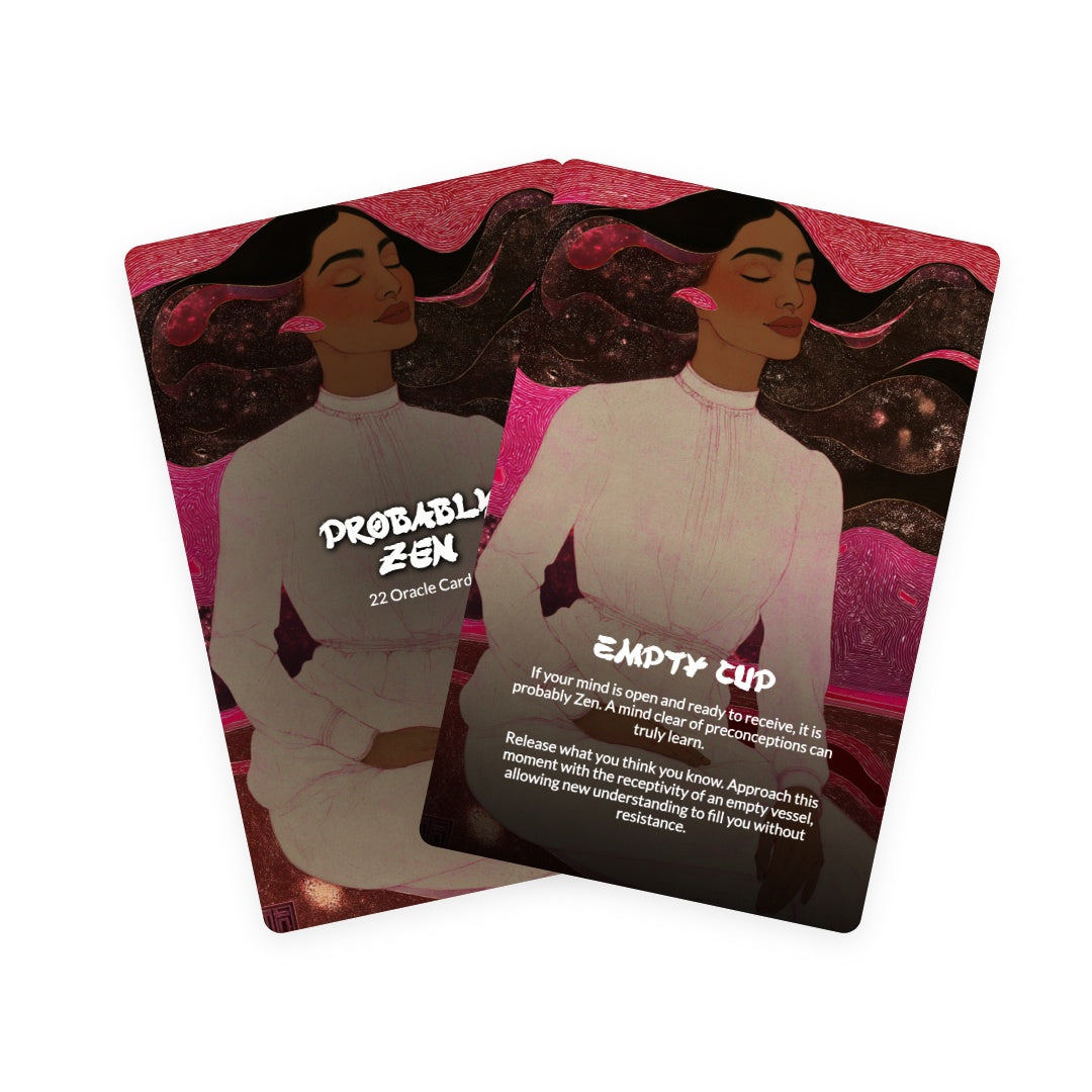 Probably Zen - 22  Oracle Cards - Contemplation Deck