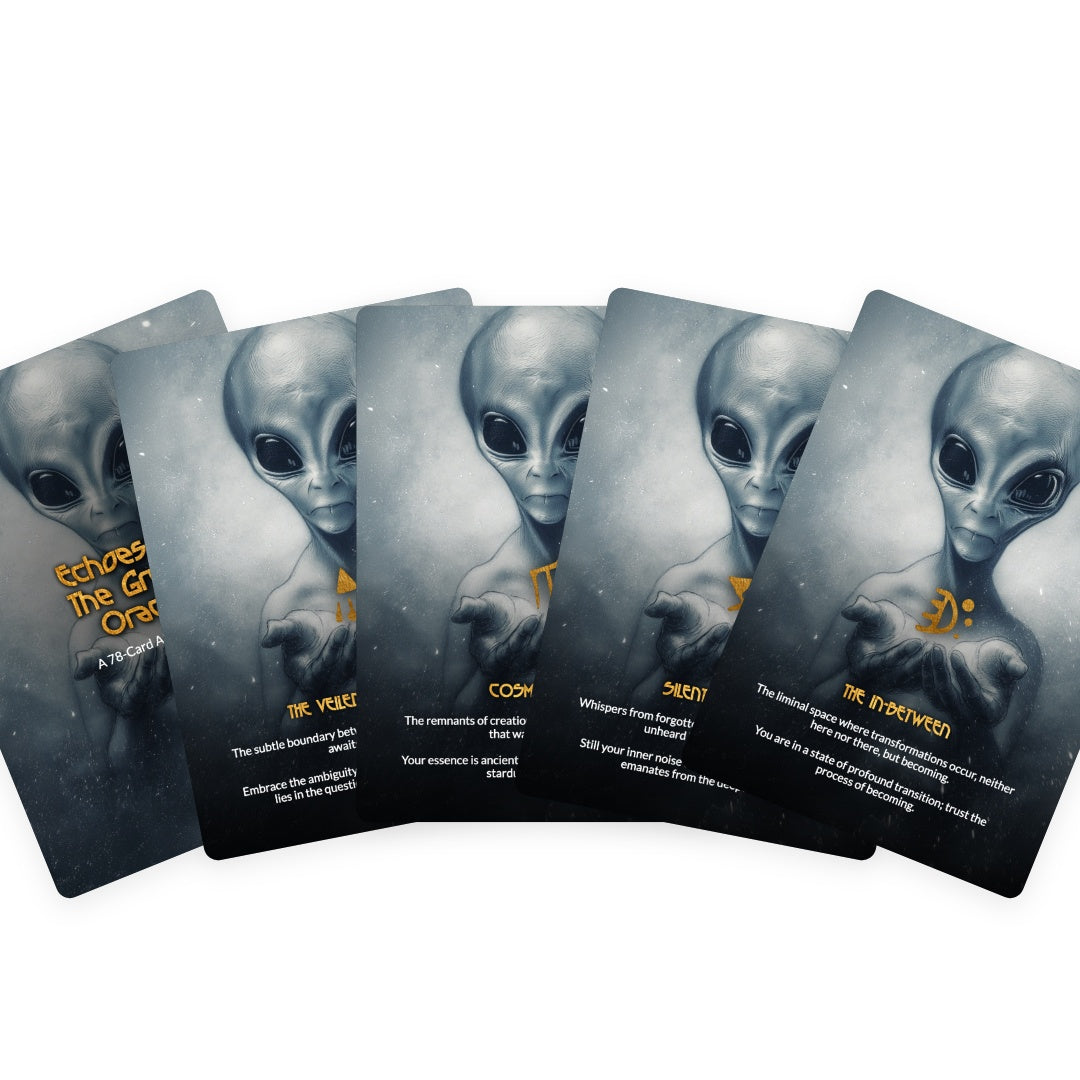 Echoes of The Greys - Oracle Cards - 78 Cards