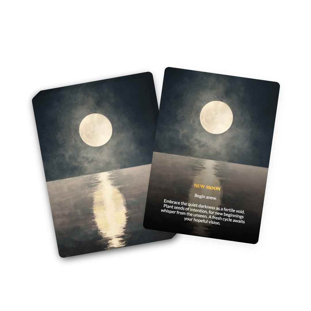 One Moon, 78 Reflections - Oracle Cards
