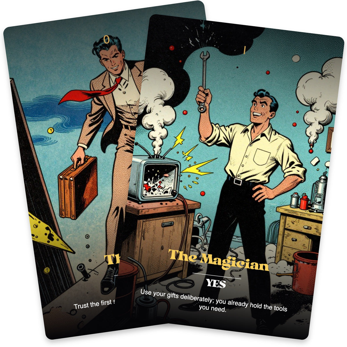 Everything Is Fine! Tarot — arrangement 10