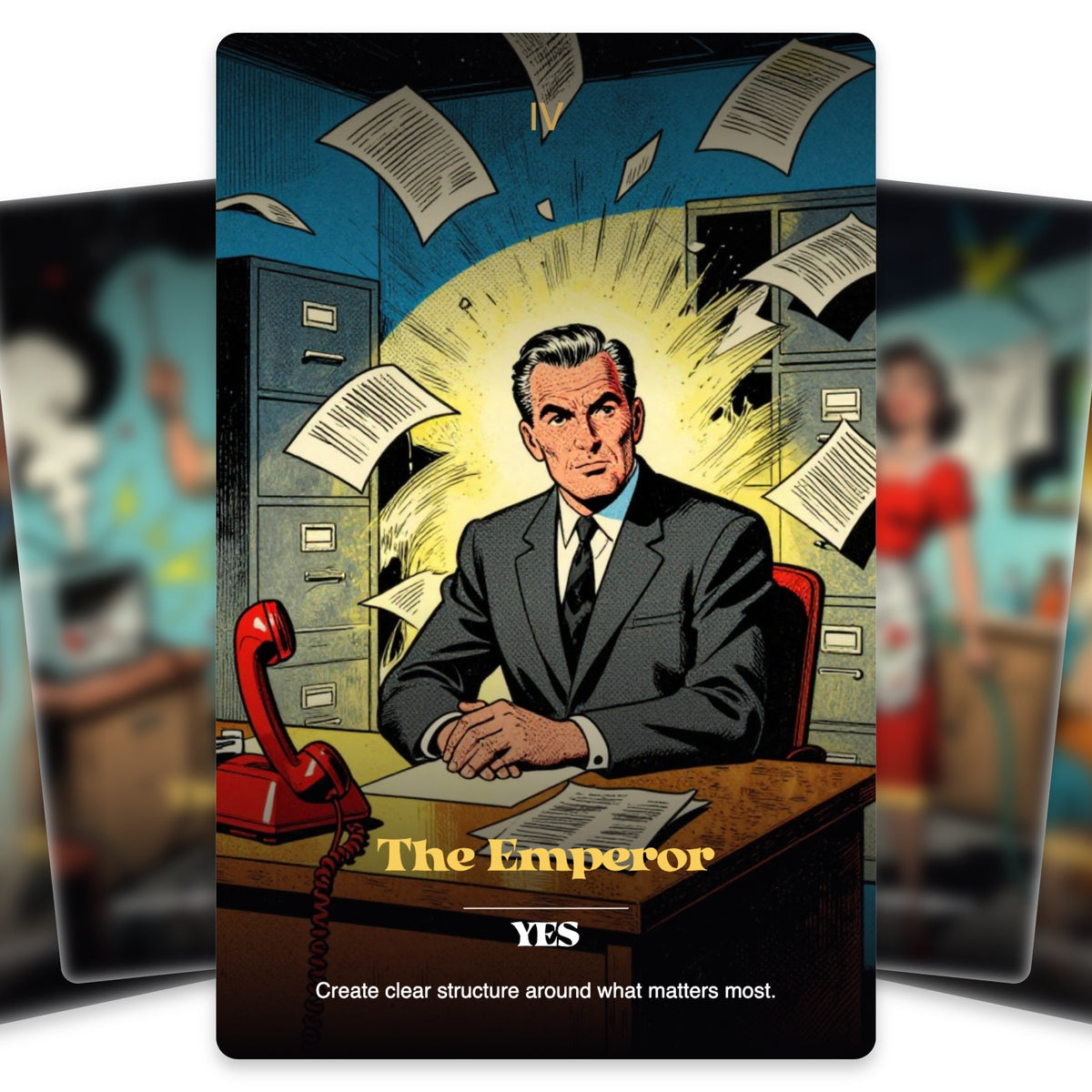 Everything Is Fine! Tarot — arrangement 3